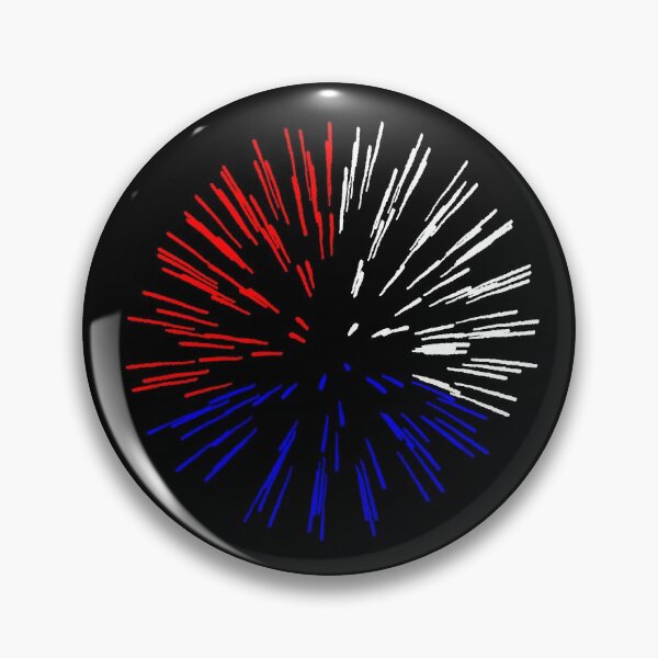 Item preview, Fireworks | "Burst" | Red, White, & Blue ("Thirds") | [D0933~52] designed and sold by StudioActivo.