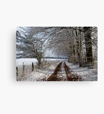Bastogne Countryside, Belgium Canvas Print