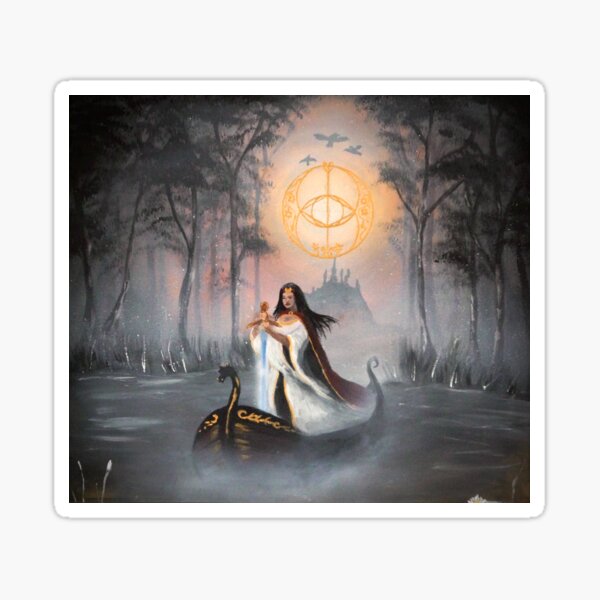 Nebel von Avalon - Chalice Well Sticker