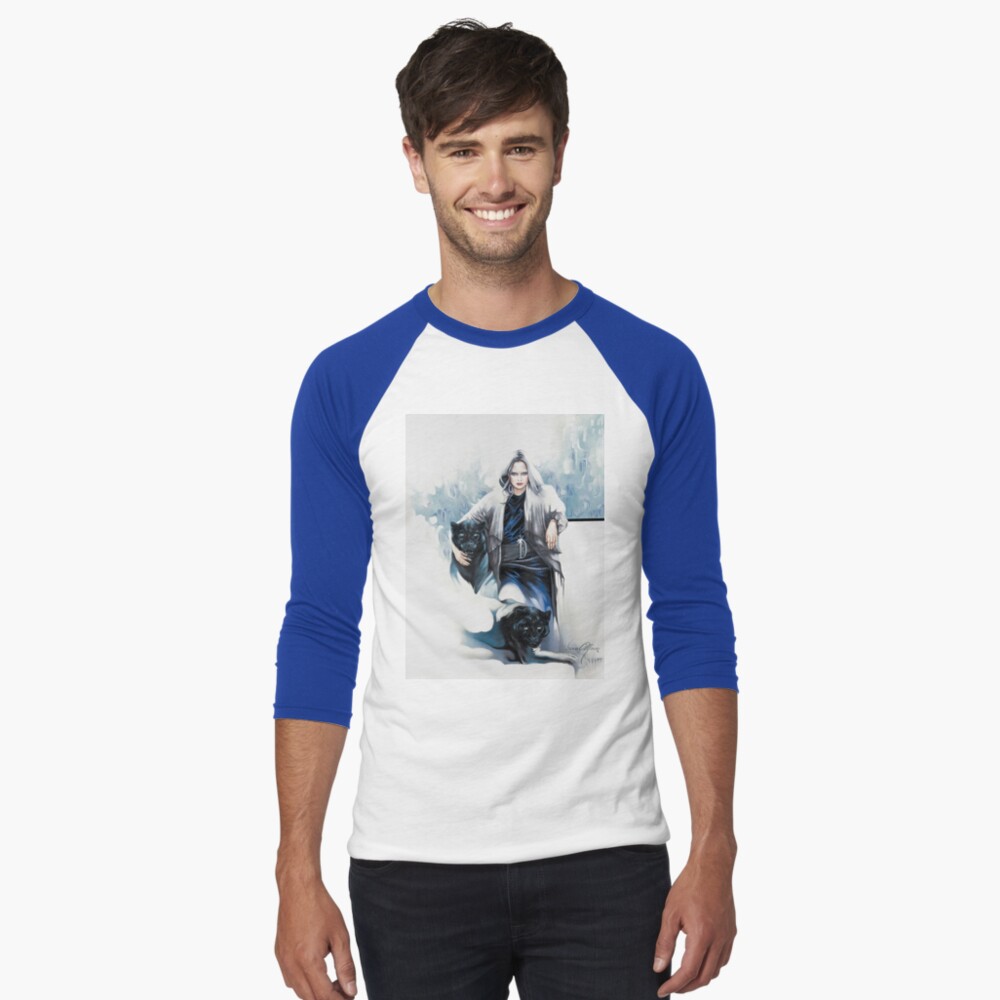 Item preview, Baseball ¾ Sleeve T-Shirt designed and sold by sara-moon.