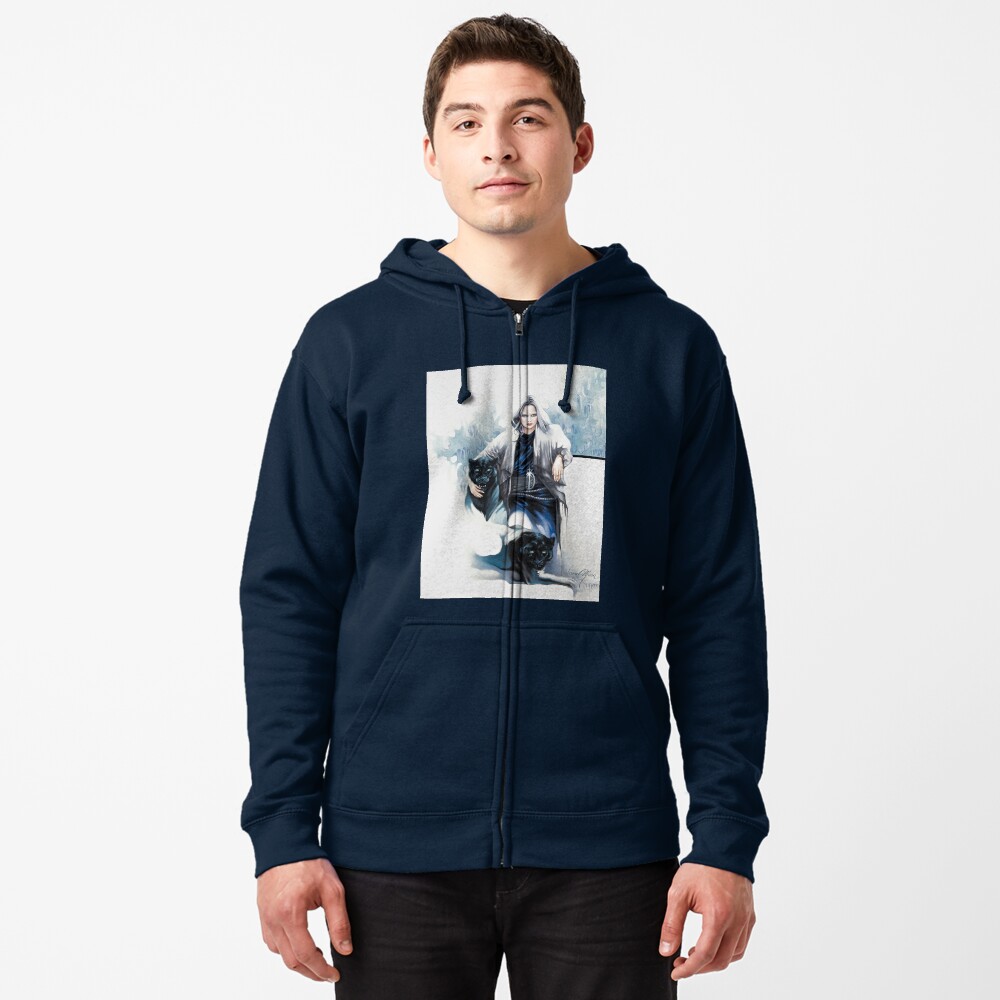 Item preview, Zipped Hoodie designed and sold by sara-moon.