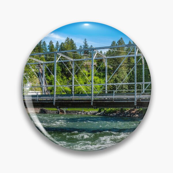 Item preview, Swan River and Bridge, Bigfork, Montana designed and sold by Bryan Spellman.