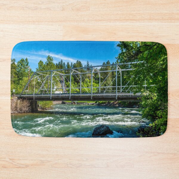 Item preview, Swan River and Bridge, Bigfork, Montana designed and sold by Bryan Spellman.