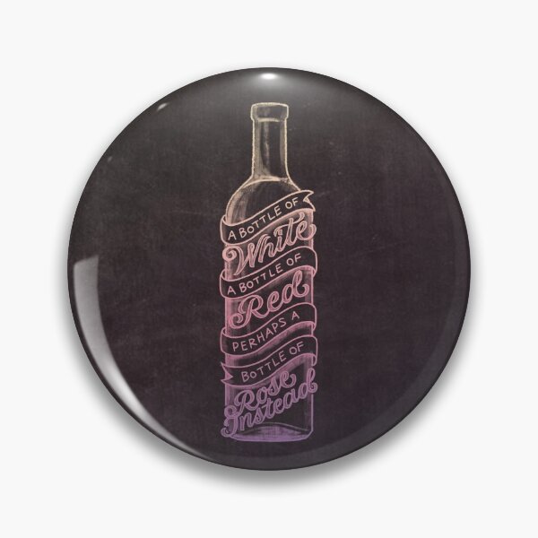Item preview, Perhaps A Bottle of Rose Instead Pink designed and sold by polliadesign.