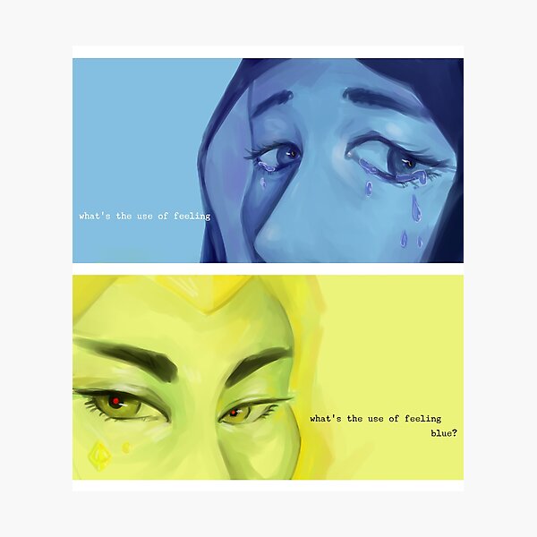 what's the use of feeling | STEVEN UNIVERSE FANART Photographic Print