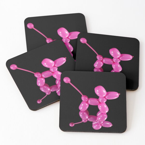 Item preview, Cute, Hot Pink Balloon Dog designed and sold by Stretch Clendennen.