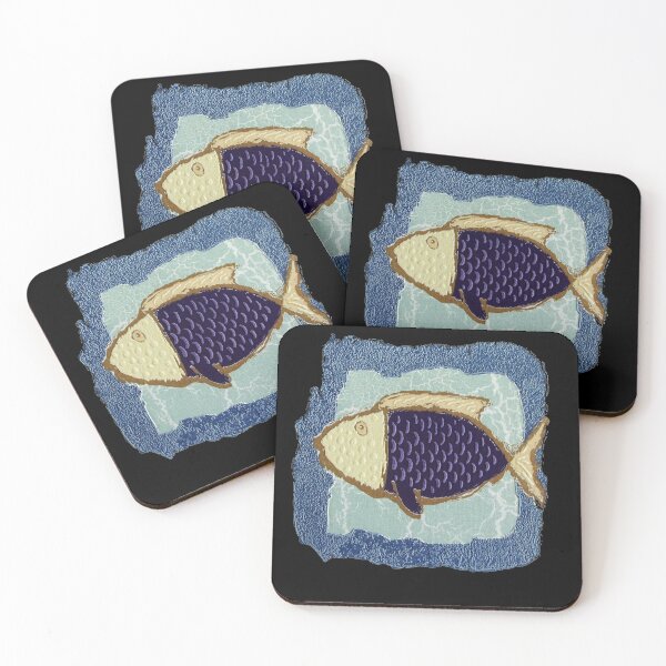 Item preview, Funny Purple Fish  designed and sold by granprints.
