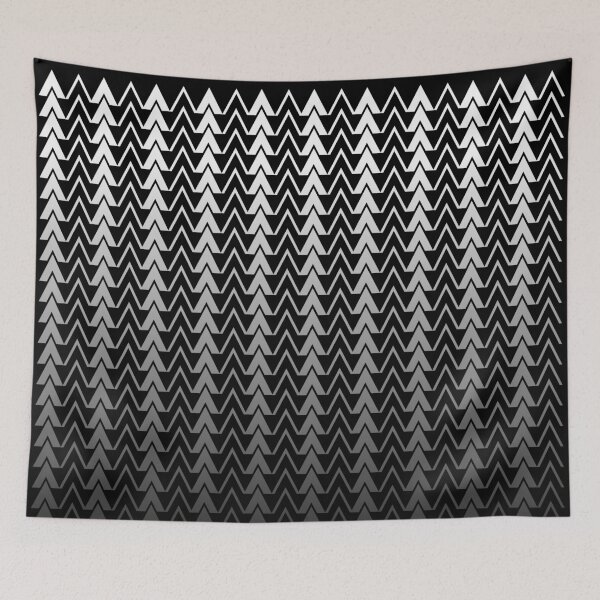 Item preview, Black and white geometric pattern designed and sold by piedaydesigns.
