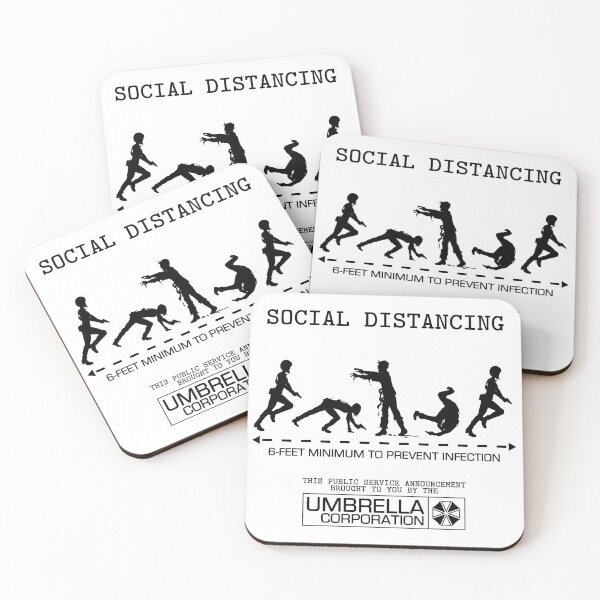 Item preview, Social Dodging - zombie - inverted designed and sold by CCCDesign.