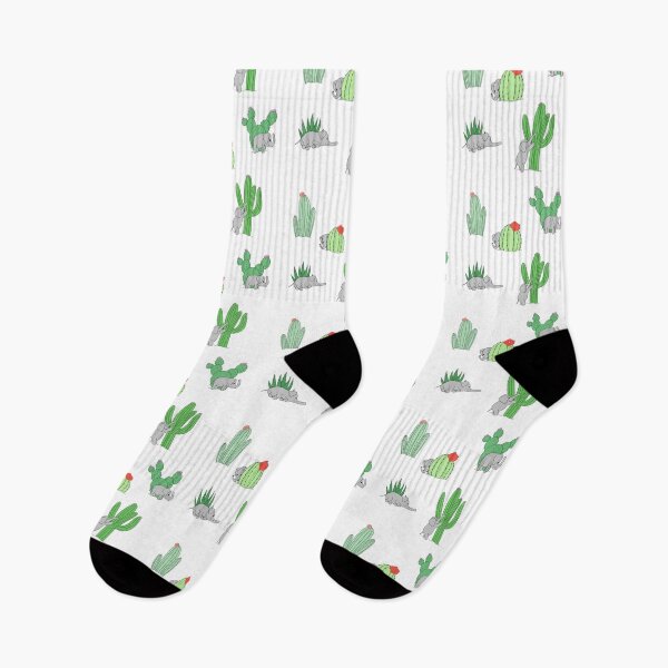 Item preview, Elephants and Cacti designed and sold by Sourbraaten.