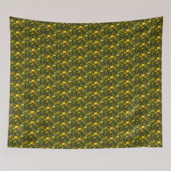 Item preview, Blue butterfly on a yellow flower designed and sold by Matan Hirsch.