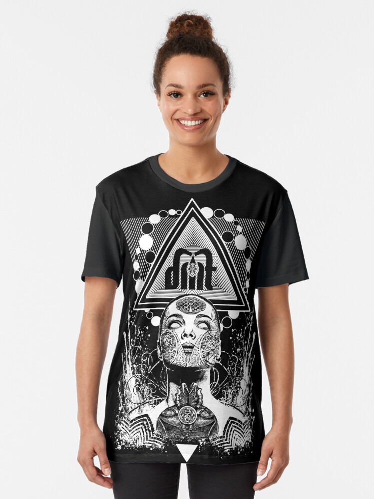 Alternate view of DMT Goddess Graphic T-Shirt