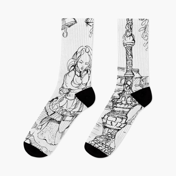 Item preview, The Bells of Time In Black and White, TeresaTown at Redbubble 2016 designed and sold by Mark Stansberry.