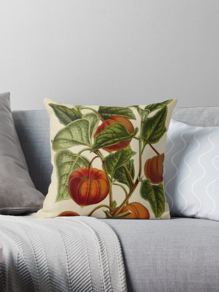 Aperçu 1 sur 4. Coussin avec l'œuvre Flore des serres et des... créée et vendue par Rodeoclash.