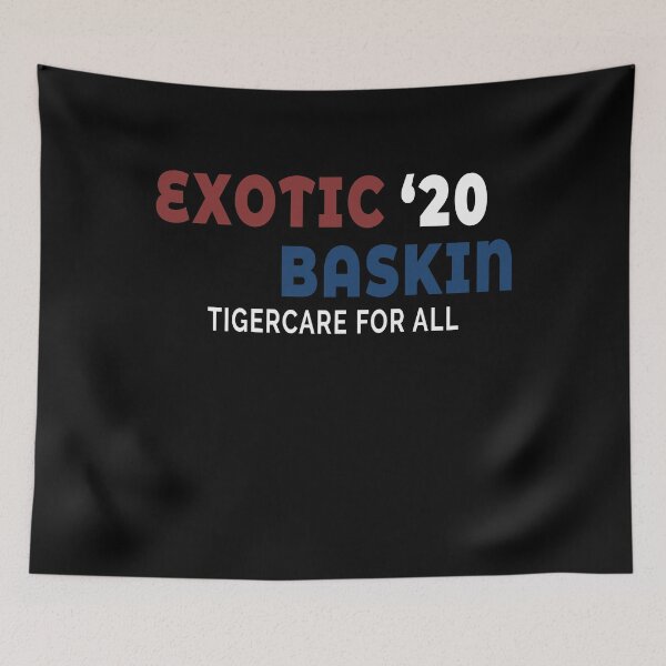 Item preview, (TIGERCARE FOR ALL) Joe Exotic Carol Baskin 2020 Faux Presidential Campaign designed and sold by zeqira.