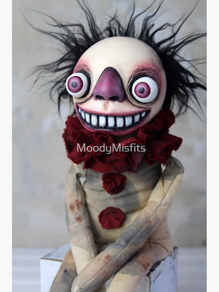 evil clown doll