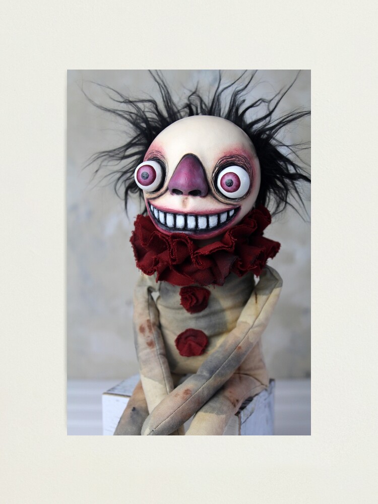 evil clown doll