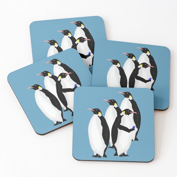 Item preview, Penguin Using A Cell Phone designed and sold by piedaydesigns.