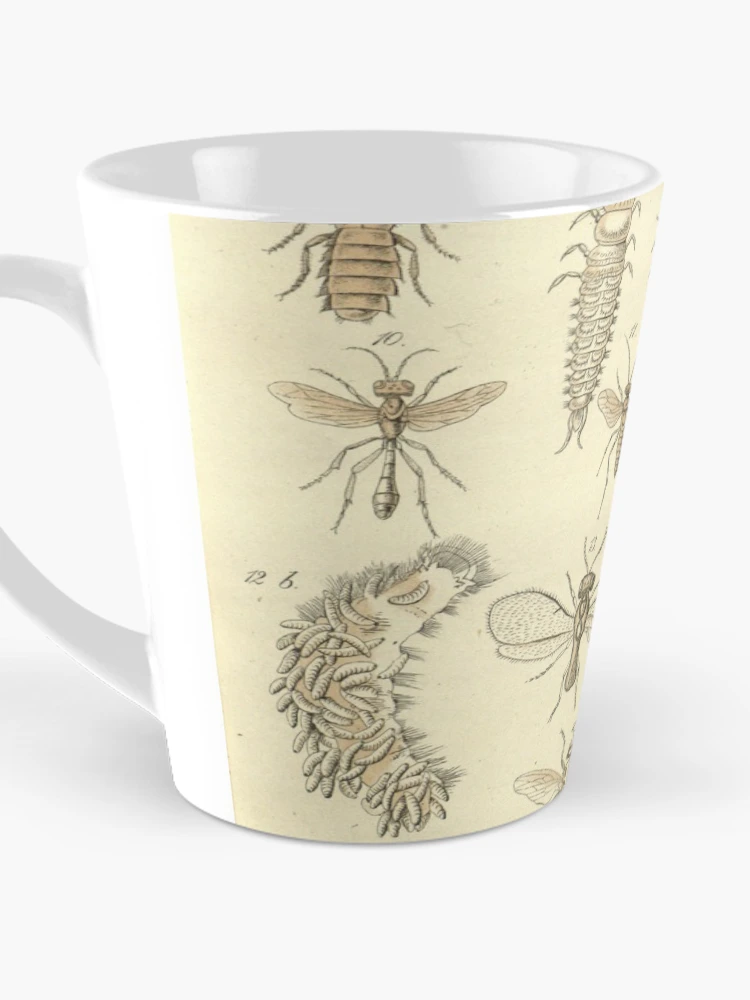 Aperçu 3 sur 4. Mug à café avec l'œuvre Flore des serres et des... créée et vendue par Rodeoclash.