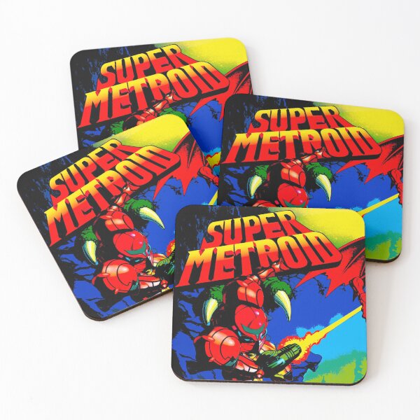 Artikelvorschau, Super Metroid - Retro Spiel Cover entworfen und verkauft von Nick Balboni.