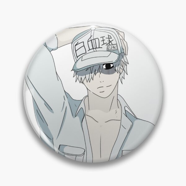Item preview, White Blood Cell - Body Pillow Edition designed and sold by Drakken-blue.