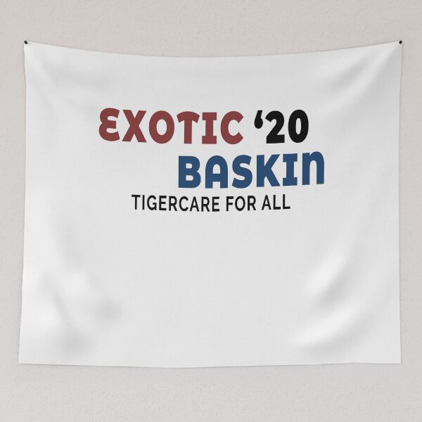 Item preview, (TIGERCARE FOR ALL) Joe Exotic Carol Baskin 2020 Faux Presidential Campaign designed and sold by zeqira.
