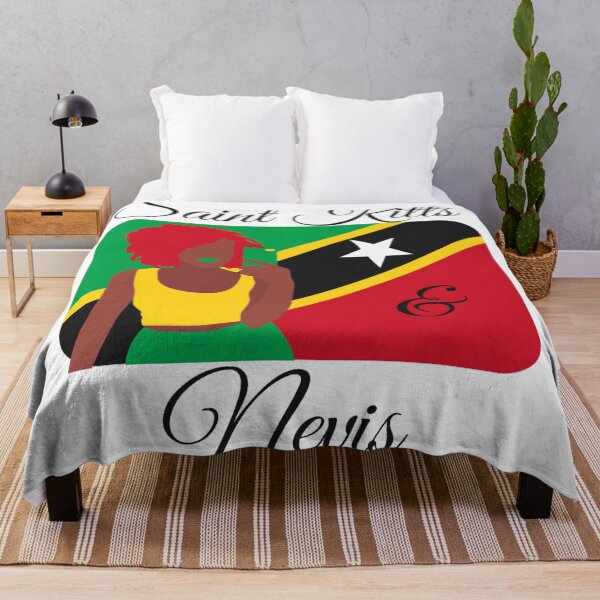 Item preview, Saint Kitts & Nevis Flag designed and sold by Danyell369.