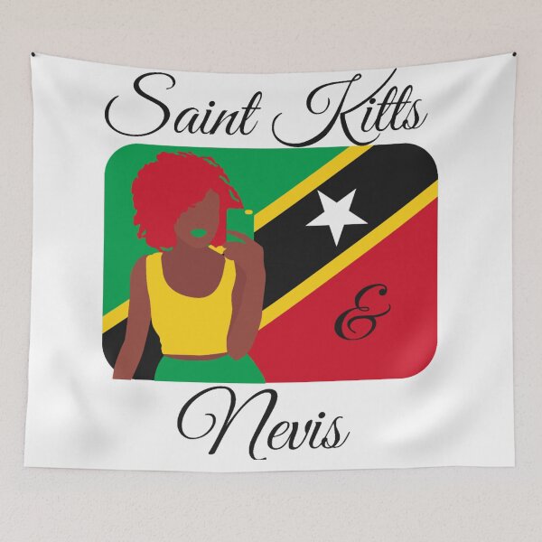 Item preview, Saint Kitts & Nevis Flag designed and sold by Danyell369.
