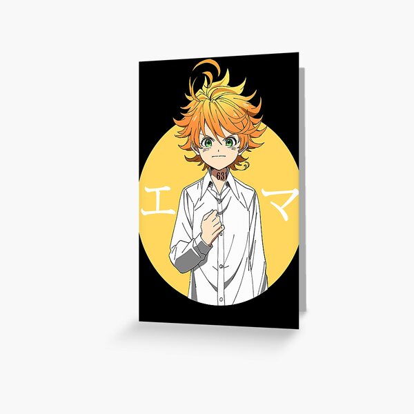 Norman The Promised Neverland Circle Anime Greeting Card for Sale by  kino-san