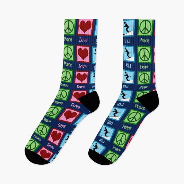 Item preview, Peace Love Ski designed and sold by Epic Love Designs.