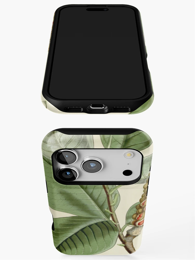 Aperçu 3 sur 4. Coque iPhone avec l'œuvre Flore des serres et des... créée et vendue par Rodeoclash.