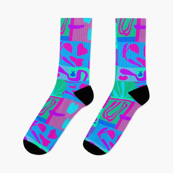 Item preview, Ode To Matisse Collage - Blue Pink Green designed and sold by Esprit-Mystique.