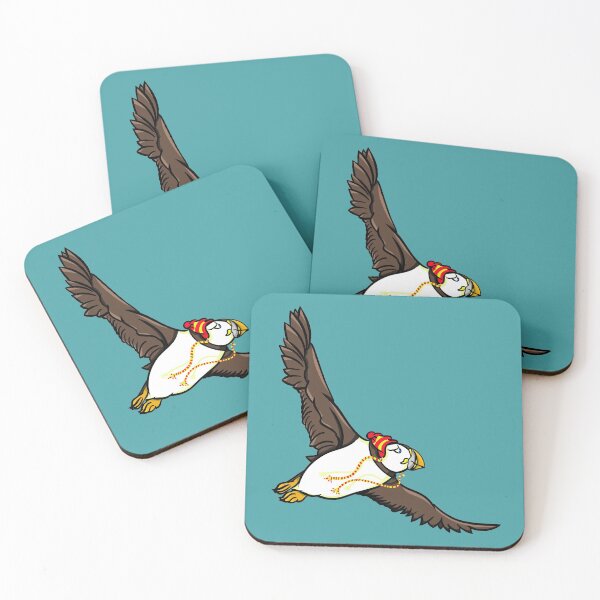 Item preview, Puffin Winter Hat designed and sold by piedaydesigns.