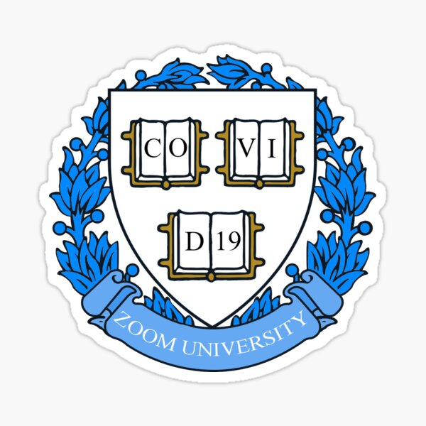 Zoom University Sticker