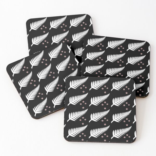 Item preview, New Zealand Flag Black Pattern designed and sold by piedaydesigns.