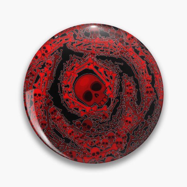 Item preview, Red Rose of Skulls designed and sold by stlgirlygirl.