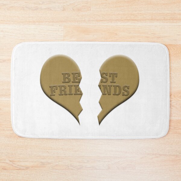 Item preview, Best Friends necklace split heart charm designed and sold by MissKris728.