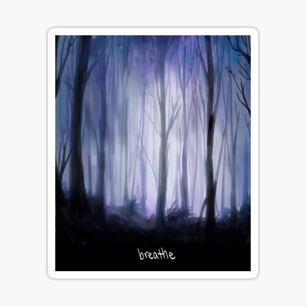 breathe Sticker