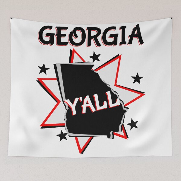 Artikelvorschau, Georgia State Y'all entworfen und verkauft von piedaydesigns.