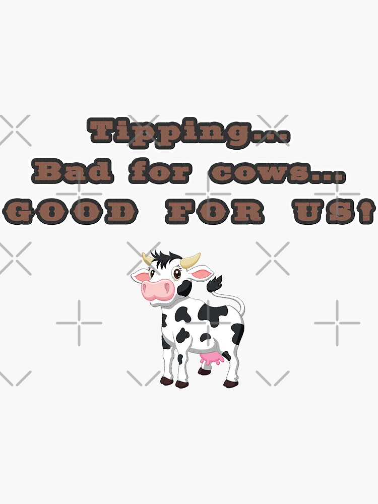 Funny cow outlet tipping videos