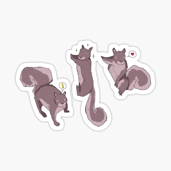 squirrelz Sticker