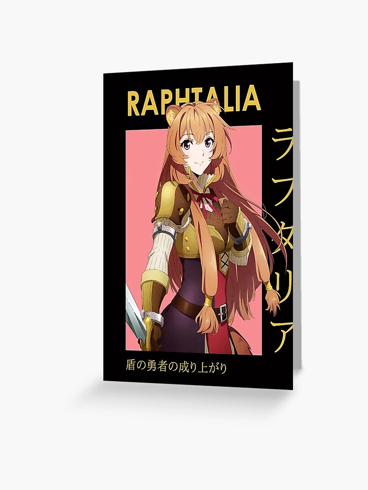 Raphtalia - Naofumi - The Rising of the Shield Hero - Tate no Yuusha no  Nariagari Greeting Card for Sale by ShopMello