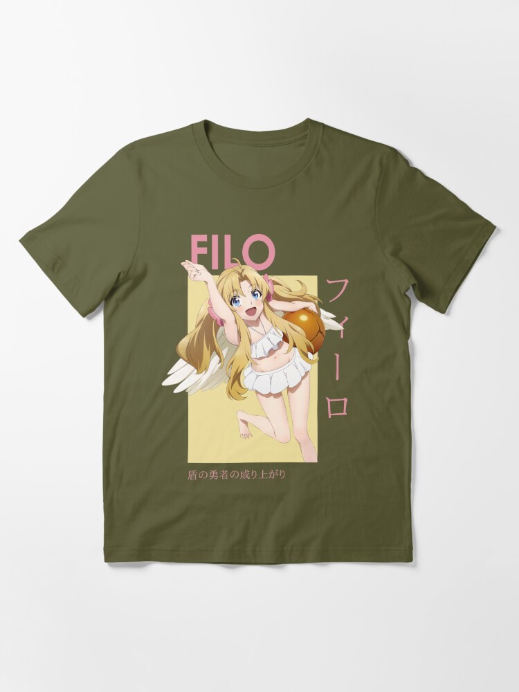 Singing Filo T Shirt 100% Cotton Filolial The Rising Of The Shield Hero  Tate No Yuusha Anime Crunchyroll Singing Naofumi - T-shirts - AliExpress