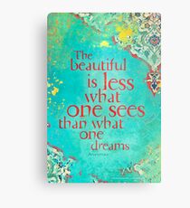 The Beautiful Is... Metal Print