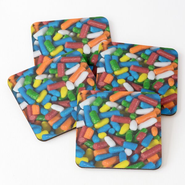 Item preview, Colorful assortment of colorful candy bits up close designed and sold by Stretch Clendennen.