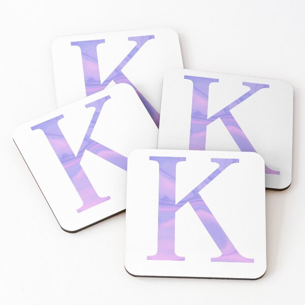 Item preview, k - pink/purple marbling designed and sold by bhm-designs.