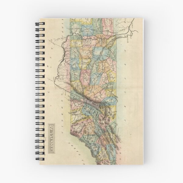 Item preview, Vintage Map of Tennessee (1822) designed and sold by BravuraMedia.