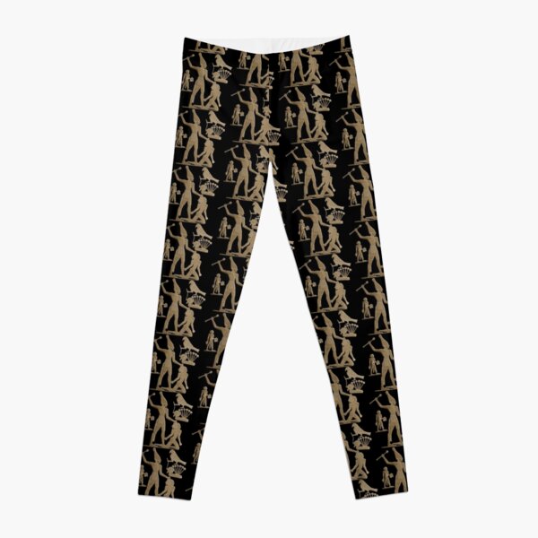 Pharaoh Narmer with White Crown Leggings