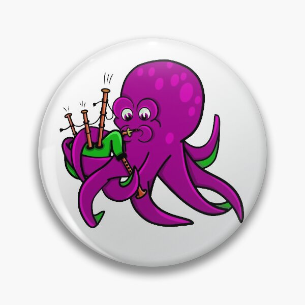 Item preview, Octopus Piper designed and sold by piedaydesigns.