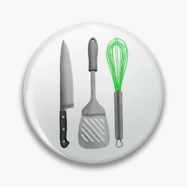 Item preview, Kitchen Utensils Knife Spatula Whisk designed and sold by piedaydesigns.